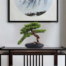 QWERAXZG Desktop Pine Tree Decorations Hotel Home and Office Tables, Green Plant Handicrafts and