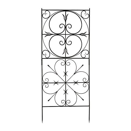 Achla Designs Aldrich I Wrought Iron Garden Trellis