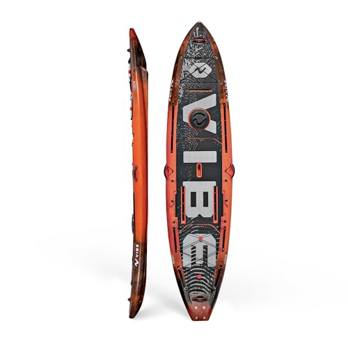 Vibe Cubera 120 Hybrid Fishing SUP Kayak Wildfire