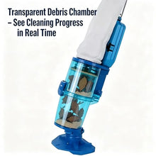 zcjysqav Cordless Pool Vac, Adjustable Flow, Clear Brush, Strong Suction - Inground/Above Ground