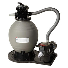Blue Wave 22-Inch Sand Filter System with 1-1/2 HP Pump Black