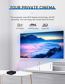 TEDILUVI P15 Mini DLP Projector -Compatible Pocket Video Beamer Portable Android Home Theater 3D Proyector