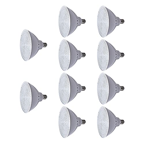 Anzios 10X 12V RGB LED Pond Light IP68 Waterproof Outdoor Landscape with Remote Control for Fish Tank Swimming Fountain Garden
