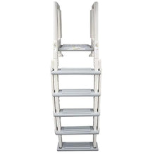 8000 Flip-Up Above Ground Swimming Pool in-Pool Deck Ladder