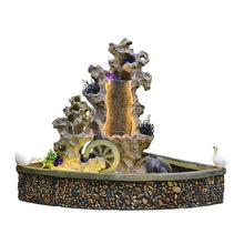 GLigeT Outdoor Water Fountain Chinese Courtyard Rockery Water Decoration, Fish Pond Balcony Garden Taihu Stone Landscape Decoration, Into The Outdoor Layout Landscape Outdoor Fountain