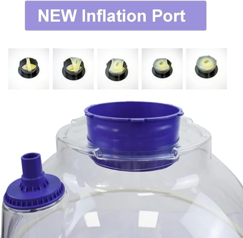 nLn Hope Balloon Stuffing Machine Set Purple/Transparent