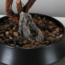 YXIANG56Q Fake Plants 24'' Large Artificial Bonsai Tree, Fake Plants Ceramic Potted Bonsai Tree Decoration for Home Office Kitchen Farmhouse Indoor and Outdoor Bonsai Tree