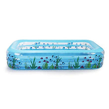 Kids Inflatable Pools Family Interaction Water Party Air Swimming Pool Suitable for Outdoor Garden Backyard Portable Backyard Water Party