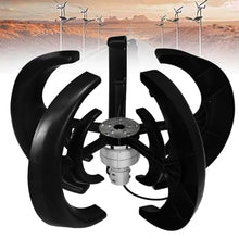 HYZHANHONG 100W-5000W Wind Turbine, 5-Blade Wind-Solar Hybrid Power Generation System, Three-Phase AC Permanent Magnet Generator with Controller, Suitable for Home Farm Hybrid Lamp,220v