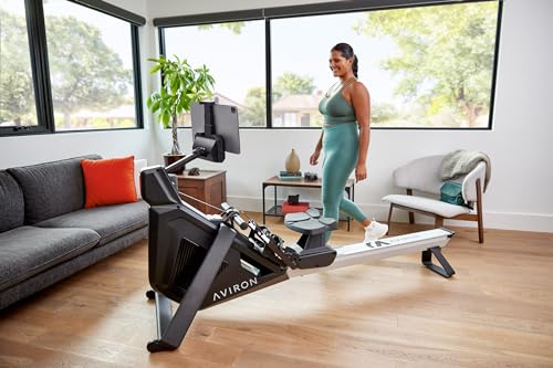 Aviron StrongGo Rowing Machine Black