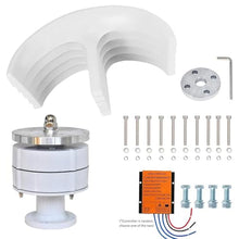 ZSFHJZC Wind Turbine Generator Kit 3000W 4000W 5000W with Controller, Wind Generator for Home Use, Vertical Wind Turbine Windmill Power Generator,3000W-48V