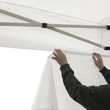 Vispronet 10x20 Aluminum Canopy Tent Kit White - Wind Resistant up to 30mph