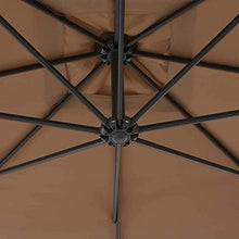 QZQHNYJ Canopies Shade Parasols Cantilever Garden Parasol with Crank and Tilt Function Garden Lawn Garden Outdoor Umbrella Parasols