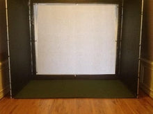SPECTRUM GOLF SIMULATORS Golf Cage Kit with Net, Panels, Pads, and Screen