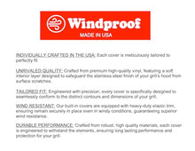 Windproof Covers 54 inch Heavy Duty Premium Grill Cover to fit Twin Eagles Cart Grill