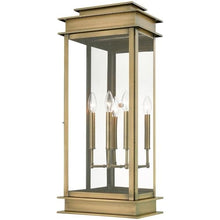 Livex Lighting 20208-01 Princeton Wall Lantern, Polished Chrome