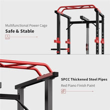 PRODC Power Cage Squat Rack 1000-Pound Capacity Black
