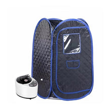 900W 2L Portable Folding Personal Steam Sauna Tent Set Remote Control