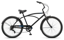Schwinn Huron Adult Beach Cruiser Bike 26-Inch 7-Speed Black