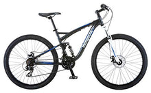 Mongoose Men's Detour Mountain Bike Grey Full Susp