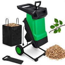 Electric Garden Shredder,15 Amp Wood Chipper with 50l Bag