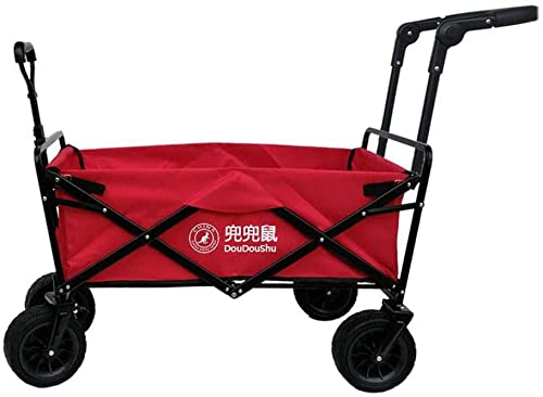 Garden Troey Foldable Pu Wagon Hand Truck Transport Coapsible Portable Folding Cart for Outdoor Camping BBQ Gardening ping Beach Sport (Color : E) (F)