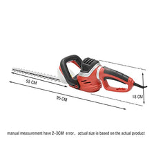 Hedge Trimmer Pruning Machine Portable Garden Tools Electric Trimmer Home Gardening Pruning Machine 750W 53CM