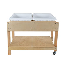 Wood Designs Children's Sand and Water Play Table Birch Wood Sensory Activity Table