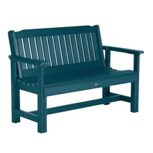 Sequoia Professional CM-BENSQ42-NBE Commercial Grade Exeter 4 Foot Garden Bench, Nantucket Blue