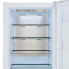 Forno Maderno 28Inch Convertible Refrigerator in White, 13.6 cu.ft, Right Swing with Decorative Trim Grill