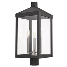 Livex Lighting 20586-04 Lanterm from Nyack 3-Light Fixture, Black