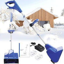 LYJIANGXIN Electric Snow Shovel, 11in Width, 7in Depth Snow Shovel for Driveway, Deck Terrace Sidewalk Step Walk-Behind Snow Blower with Powerful Motor and Adjustable Handle
