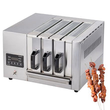 Electric Drawer Barbecue Meat Machine,3/5/7 Layer Multifunctional Commercial Drawer Barbecue Grill with Top Viewing Window & Oil Drain Pan,Stainless Steel Barbecue M(size_name-3 Layer)