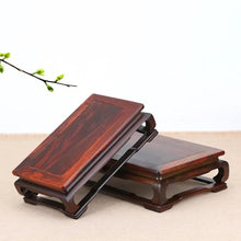 QUANGJN Pcs Plants Saucers Base Solid Wood Bracket Vase Bonsai Base Crafts Ornaments Plant Pot Saucers,