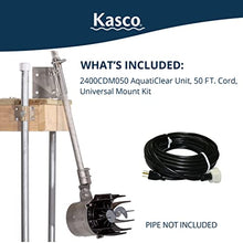 Kasco AquatiClear 1/2HP Circulator w/Mount, 120V, 50ft Power Cord
