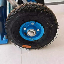 Thickened Tiger Handcart, Two Wheel Puller, Transporter, Load Trailer, Truck, Small Cart,Mobile Small Cart,for Household Courtyard, Garden, Horticulture Solid Wheel