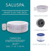 Bestway SaluSpa Cancun Energy-Efficient 2-4 Person Inflatable Hot Tub