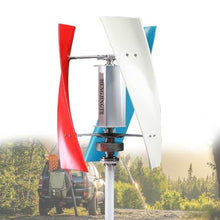 HENGJINGTR 9000W Vertical Axis Wind Turbine Generator, 12V- 220V Portable Wind Power Turbine Generator Kit Windmill Energy Charge Turbines with MPPT Controller,24V