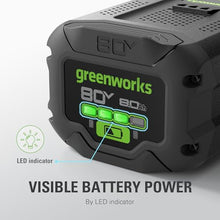 Greenworks 80V 8.0Ah Lithium-Ion Battery (Genuine Greenworks Battery / 75+ Compatible Tools)