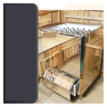 POGHDBXA Sauna Accessories, Sauna Heater, Stainless Steel for Bathroom, Home Use, Dry, Room Heating for, Hotel, SPA(6k)