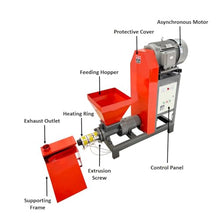 TECHTONGDA Charcoal Briquetting Machine Charcoal Making Machine 220V 3PH