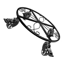 YYBOES Plant Pot Stand with Wheels Flowerpot Dolly Flowerpot Stand with Caster Indoor Plant Dolly Rolling Plant Stand Plant Base with Wheels Rolling Plant Tray Movable Plant Stand