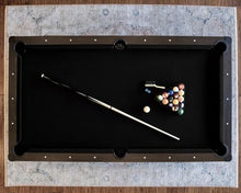 Chamberlain Game Tables New York Nights 7 Ft Pool Table Set with Benches and Top Espresso