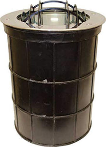 Dabmar Lighting DW1270-GRL SS Well Light with Grill, 70W Hps 120V, Stainless Steel Finish