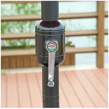 QZQHNYJ Outdoor Garden Parasols Garden Umbrella Parasol, 2.7M Tilting Parasols With Crank Handle, Adjustable Tilt Mechanism, Uv Protection, For Outdoor Balcon