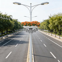 Outdoor Elevated Planters, Decorative Outdoor Planters And Trellises, Hanging Planters, Decorative Streetlight Poles For Landscaping, Ideal For Decorating Streetlight Poles In Parks, Plazas(325x310mm)
