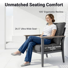 Sweecci Aluminum Outdoor Patio Furniture Set with 5.1-Inch Cushions