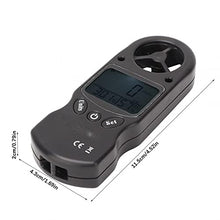 Digital Anemometer Wind Speed Meter Handheld Thermometer Hygrometer Anemometer Wind Speed Temperature and Humidity Measurement
