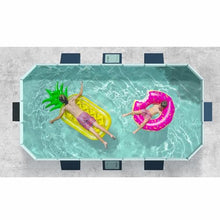 HSPLXYT Foldable Pool, Portable Inflation-Free Swimming Pool, Hard Plastic Shell Portable Pool, Kid Pool for Backyard Dog Pools (1.6/1.85/2.1/2.6/3/4m)(Size:2.6m)