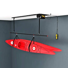 Garage Gator Dual Kayak and Canoe Lift Black